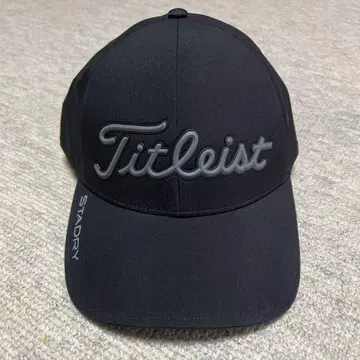 타이틀리스트 블랙 캡 STADRY