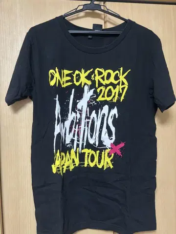 ONE OK ROCK Ambitions 2017 티셔츠 L 사이즈