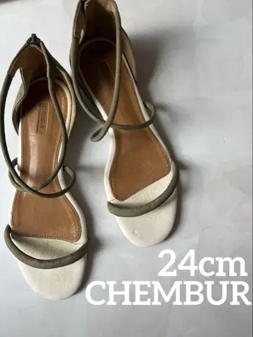 CHEMBUR 스트랩 샌들 38