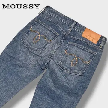 MOUSSY 마우지 자수 스키니