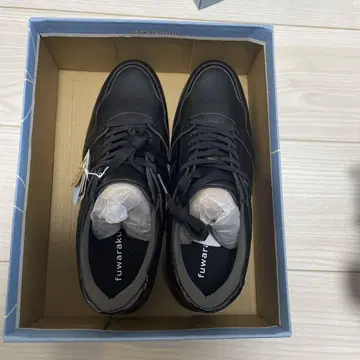 fuwaraku 여성용 스니커즈 블랙 힐 포함 25cm