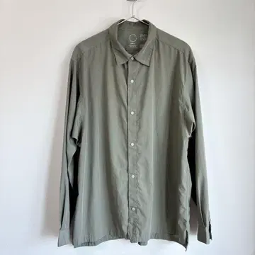 야마토미치 대나무 셔츠 XL 올리브 계열