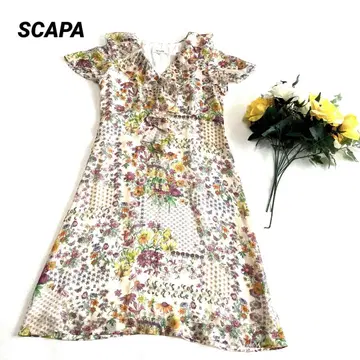 SCAPA 스카파 원피스 코튼 반팔