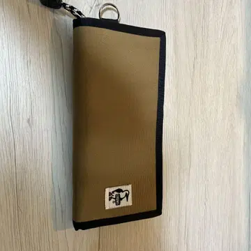 CHUMS 나일론 장지갑 베이지