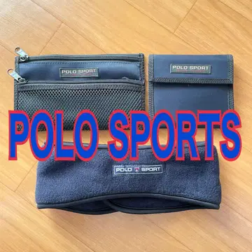 POLO SPORTS 지갑 파우치 넥 워머 3개 세트