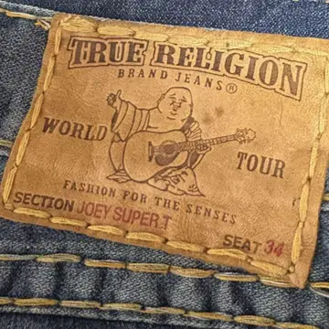 TRUE RELIGION JOEY SUPER 부츠 컷 데님 34