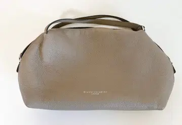 GIANNI CHIARINI 그레이 숄더백 뜨개질 스트랩