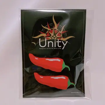 미에다 아키나 니지산지 Unity 고추 아크릴 헤어핀