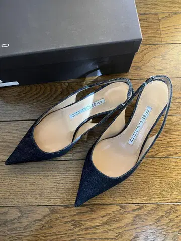 PELLICO CUORE 35 SC CH 35 데님 힐 35