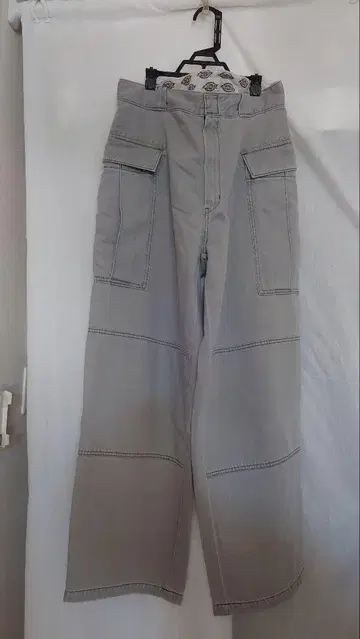 DICKIES 그레이 카고 팬츠