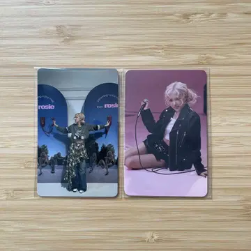 로제 팝업 트레이딩 카드