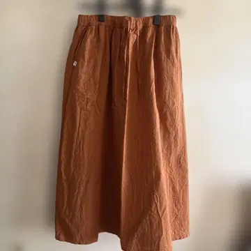 mont-bell 오렌지 롱 스커트