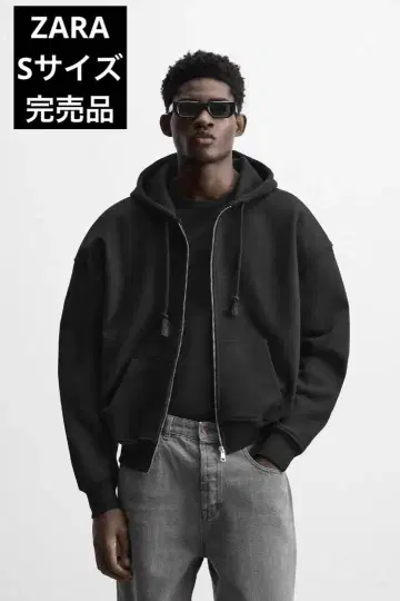 ZARA 자라 헤비 웨이트 집업 후디 S 완판템