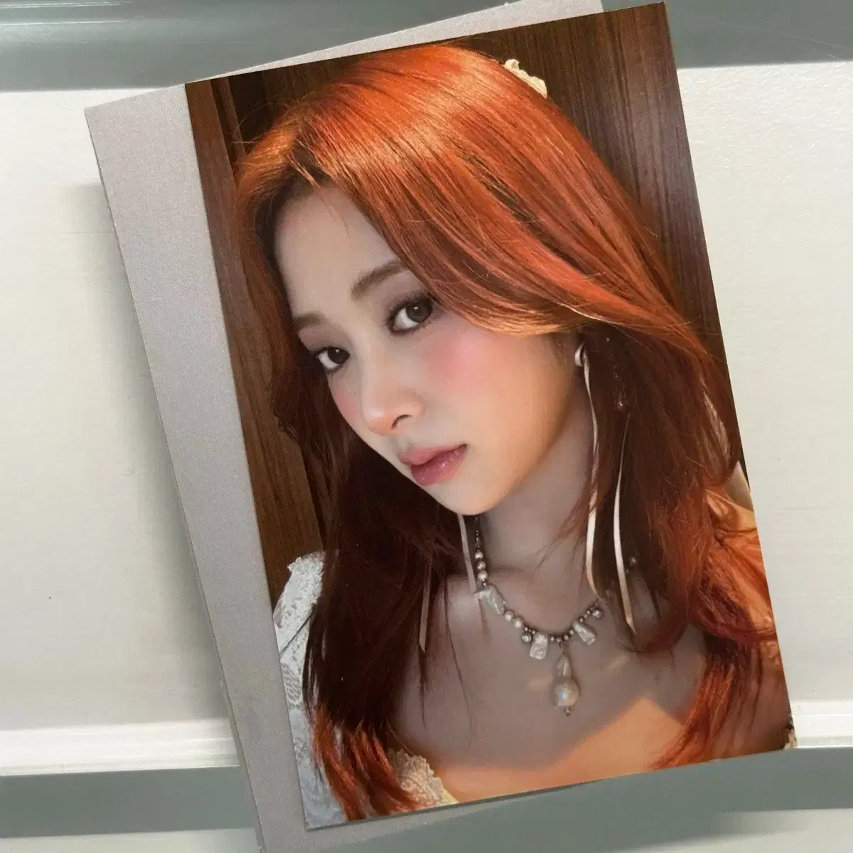 Le Sserafim Huh Yunjin Hot Broadcast Photocard #르세라핌,#윤진,#핫