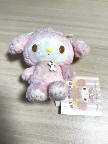 마이멜로디 봉제 인형 소형 택 포함 새상품