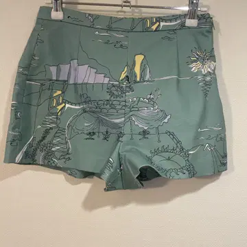 EMILIO PUCCI 아트 프린트 숏 팬츠 34