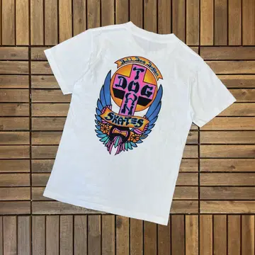 DOG TOWN SKATES 크루넥 반팔 티셔츠