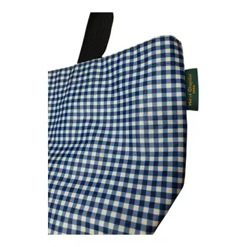 Herve Chapelier 깅엄 체크 토트백