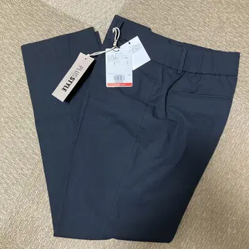 PLST PS 스틱 팬츠 (린넨 블렌드) XL 네이비 (L 사이즈 추천)