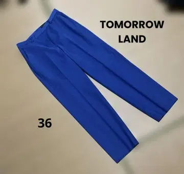 새상품급 TOMORROWLAND 투모로우랜드 파란색 팬츠 36