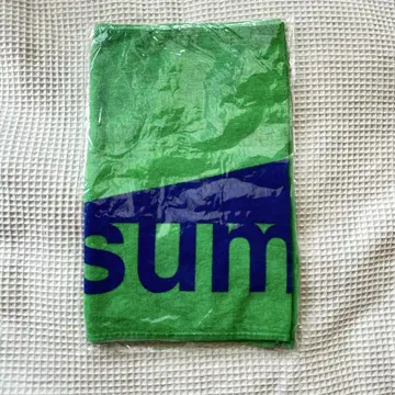 sumika 로고 타월 신색 미로쿠노사토 그린 타월