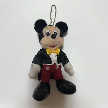 미키 봉제 인형 배지 35주년