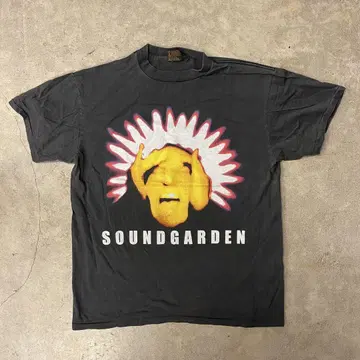 Soundgarden 티셔츠 L 사이즈 블랙