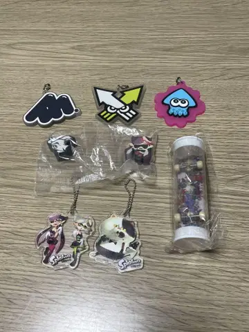 Splatoon 아크릴 키링 세트