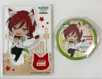 앙스타 Switch 역선 나츠메 난자 타운 아크릴 스탠드 캔뱃지