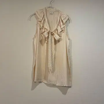 CLUB MONACO 실크 슬리브리스 셔츠 S/P