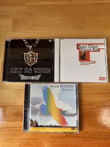 Dragon Ash DVD 10장 세트