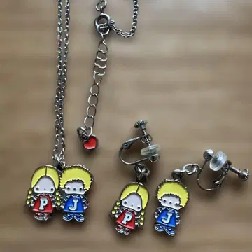 Sanrio 산리오 패티&지미 목걸이와 귀찌