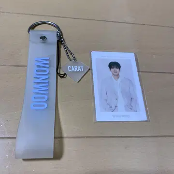 세부치 원우 응원봉 스트랩 모시모시 카드