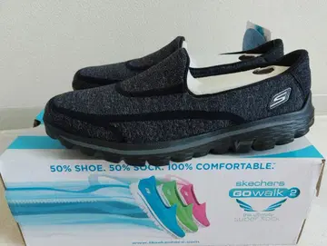 스케쳐스 GO WALK 2 SUPER-SOCK 25cm 블랙