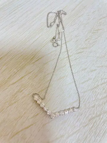 플라티나 다이아몬드 목걸이 V