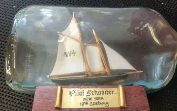 Pilot Schooner 보틀 선박 19세기