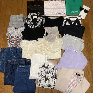여성용 묶음 판매 moussy.rienda.Lagnamoon 외