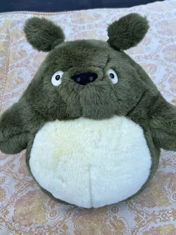 토토로 대형 40cm 올리브 그린 봉제 인형