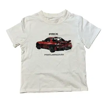 PRIX 티셔츠 화이트 y2k