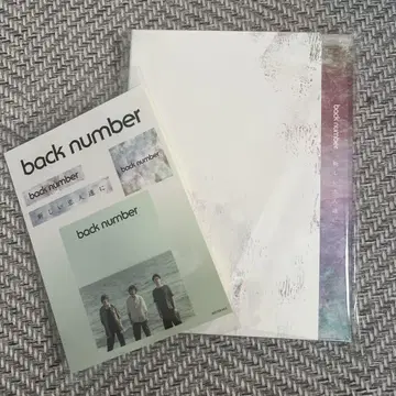 backnumber 새로운 연인들에게 팬클럽 한정판 DVD