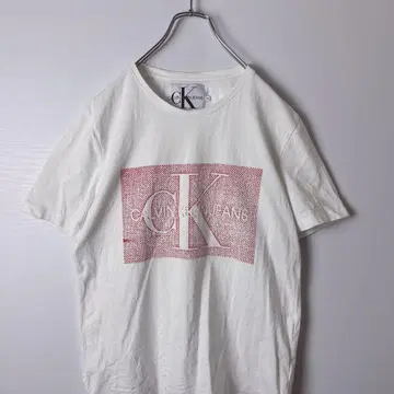 캘빈클라인 진 반팔 티셔츠 구제 의류 Y2K