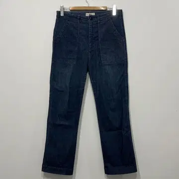 새상품급 45R 인디고 데님 스트레치 베이커 팬츠 4 XL 908