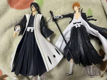 BLEACH 제일복권 MASTERLISE 피규어 이치고, 시라야 세트