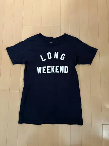 J.Crew 여성용 네이비 반팔 티셔츠 S 사이즈