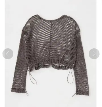 moussy 메쉬 컷 탑