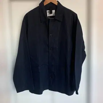 MHL, COTTON HEMP OXFORD 셔츠 자켓 L 사이즈