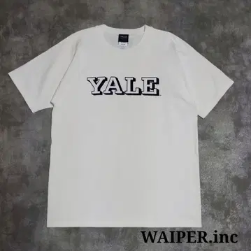 WAIPER.inc MADE IN USA YALE 칼리지 로고 티셔츠