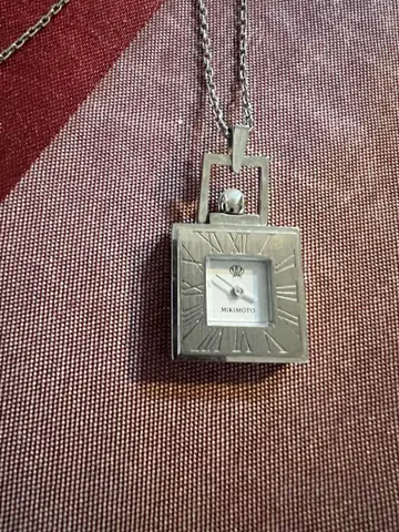 MIKIMOTO JAL 콜라보 펜던트 시계 NNS-8018PF