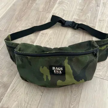 BAGS USA 카모플라주 바디백 MADE IN USA
