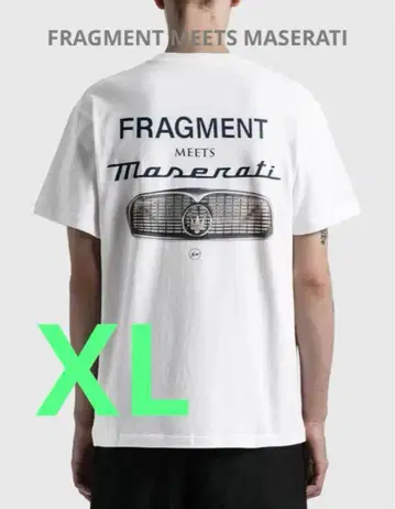 마세라티 프래그먼트 티셔츠 XL maserati fragment